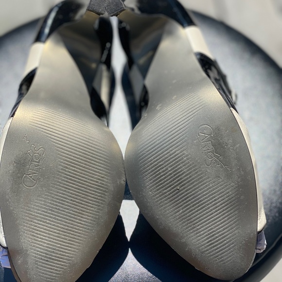 Carlos Santana peep toe single strap pump - Picture 4 of 4